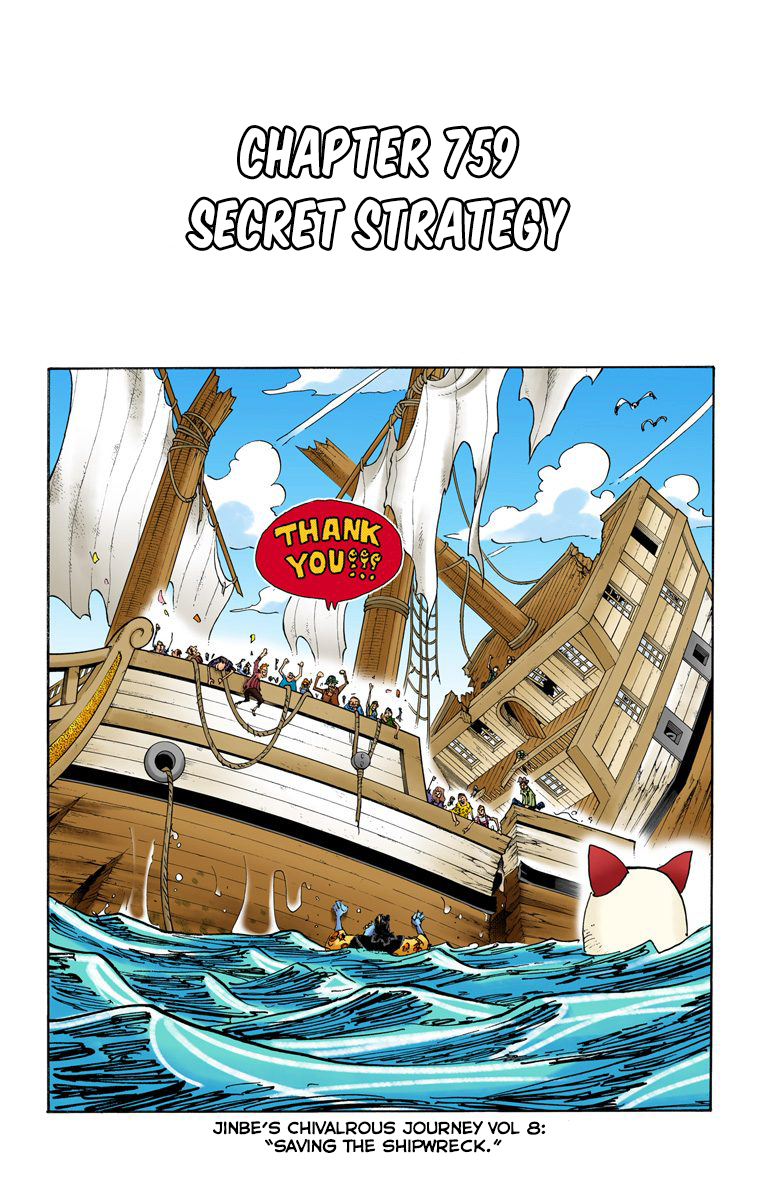 One Piece - Digital Colored Comics Chapter 759 2